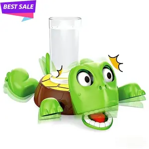Cute Turtle Coasters Non-Slip Heat-Resistant 3D-Printed Interactive Tabletop Decor Rainbow Shell Premium PETG Plastic Drink Coasters for Home Office Party Fun Gifts for Birthdays