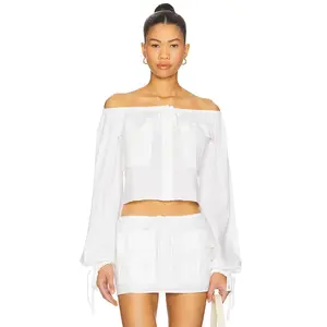 GUIZIO Akiko Top in White