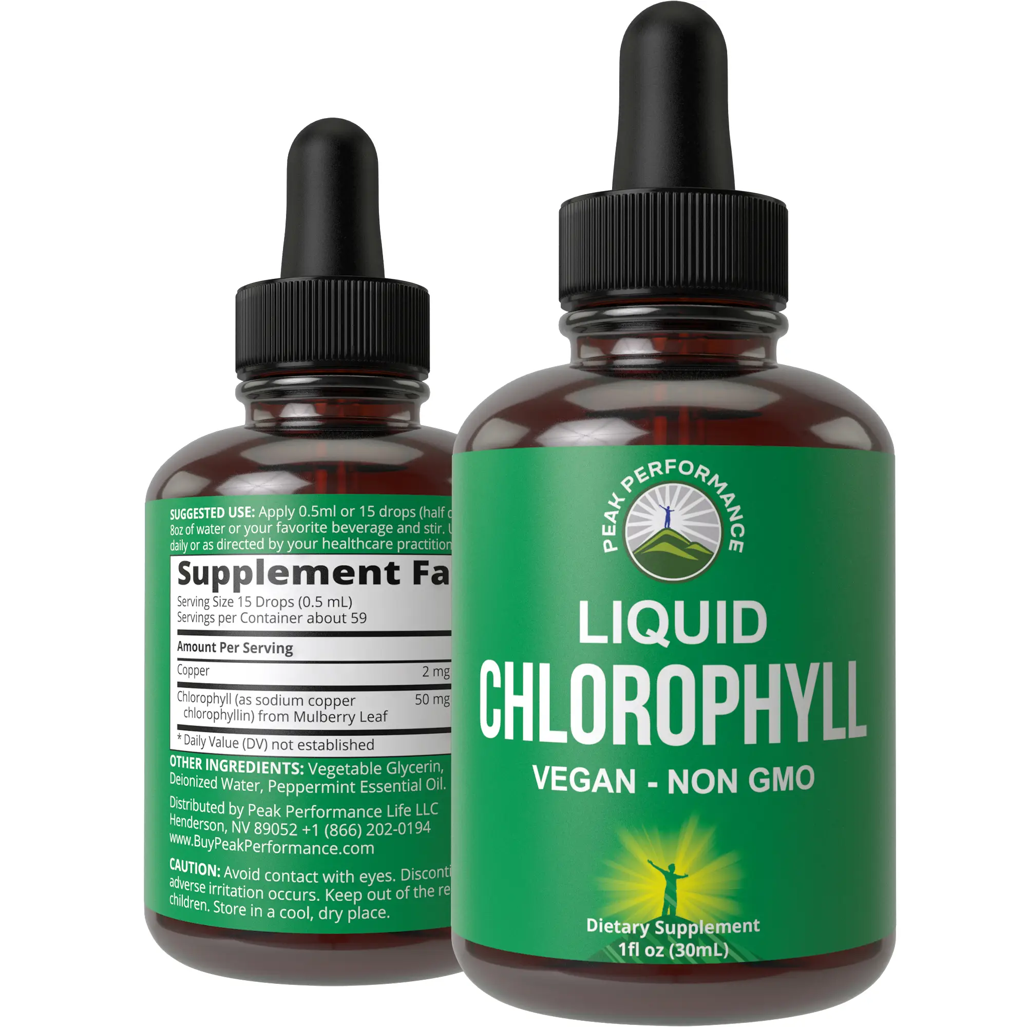 Chlorophyll Liquid Drops