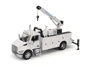 Kenworth T380 Auto-Crane Titan85-Body HC14-Crane Work Truck w/ Miller EnPak (Transport Series) Diecast 1:50 Scale Model - Diecast Masters 71212