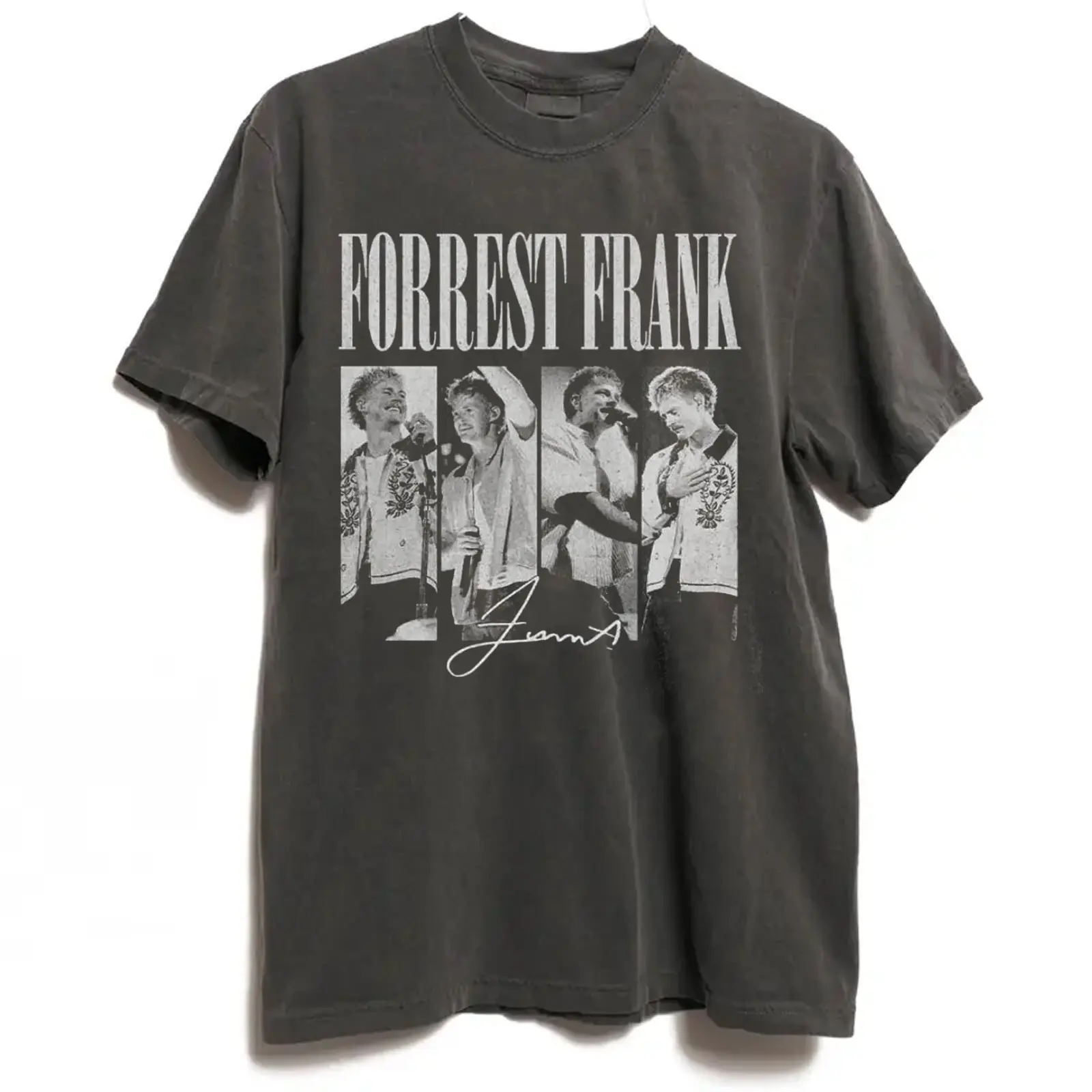 Vintage Forrest Frank Tour 2026 Comfort Color Shirt Ring Spun Cotton Casual Soft Washed T-Shirt Trendy Tops Perfect Gift