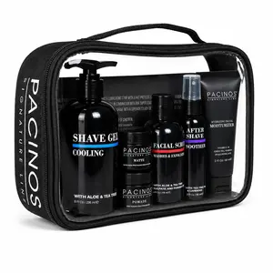 Fathers Day Bundle - Exfoliate, Shave, Moisturize your Face and Style your Hair, with a free Travel Bag