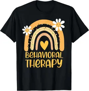 100% cotton Unisex Behavioral Therapy Shirt ABA Applied Behavior Analysis T-Shirt