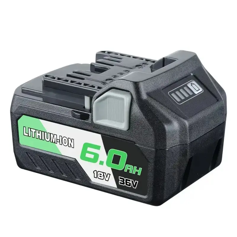 High Capacity Lithium Replacement Batteries (2-Pack, 18V/36V 6.0Ah) – Cordless Tool Accessories for Metabo Tools, Compatible with 371751M, 372121M, BSL36A18, BSL36B18 Batteries, High Capacity Battery Cordless Tool Accessories