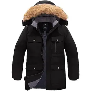 Men's Warm Winter Coat Parka Thicken Insulated Puffer Jacket Acadia