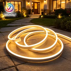 Neon LED Strip Light 501 Button Switch, USB Powered Dotless Flexible Rope Light, Uniform Glow Cuttable Self-Adhesive Tape for Bedroom TV Backlight Kitchen Cabinet Mirror Stairs Shelf Vanity Display Case Party Wedding Holiday Home Decor