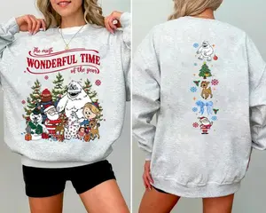 Vintage Rudolph Christmas Sweatshirt, Retro Christmas Shirt, Red Nosed Reindeer Sweatshirt, Cute Christmas Shirt, Rudolph Santa
