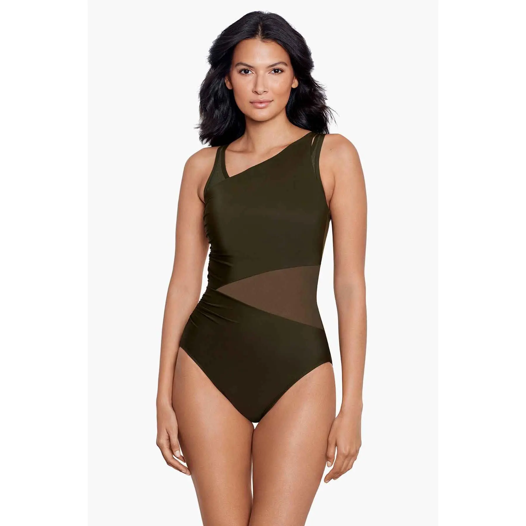 Miraclesuit Network Azura One Piece Swimsuit Nori