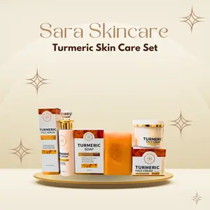 Tumeric skincare set for face  Cleansing Gentle Radiant