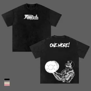 Jack Hanma Baki Anime Gym Tee, Muscle Bodybuilding Workout Graphic T-Shirt, Acid Washed Oversized Pump Cover, Heavyweight Cotton Training Streetwear, Fitness Muscle Tank Unisex Fan Gift Gym Shirt Merch