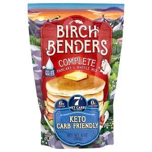 Birch Benders Complete Pancake & Waffle Mix, Keto, 10 oz (283 g)