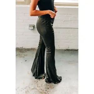 Casual Bell Bottom Flared Trousers