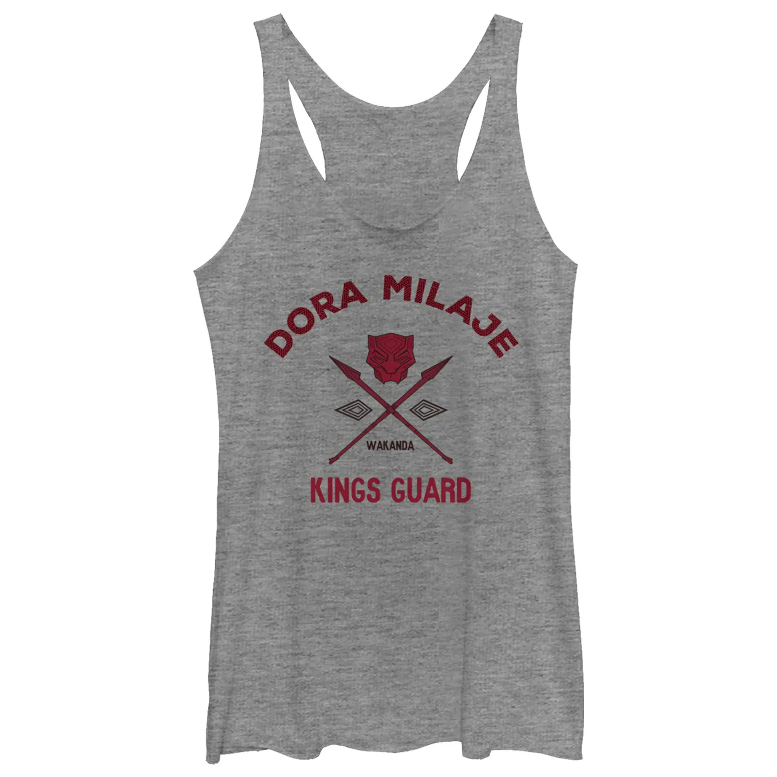 Women's Marvel Black Panther 2018 Dora Milaje King's Guard Racerback Tank Top