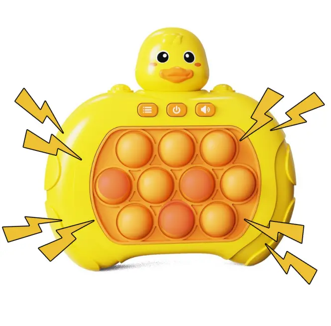 Quick Push Pop Game It Fidget Toys Pro, Push Bubble Stress Toy, Relief Party Favors, Handheld Game Fast Puzzle Game Machine, Kids & Teens Birthday Gifts
