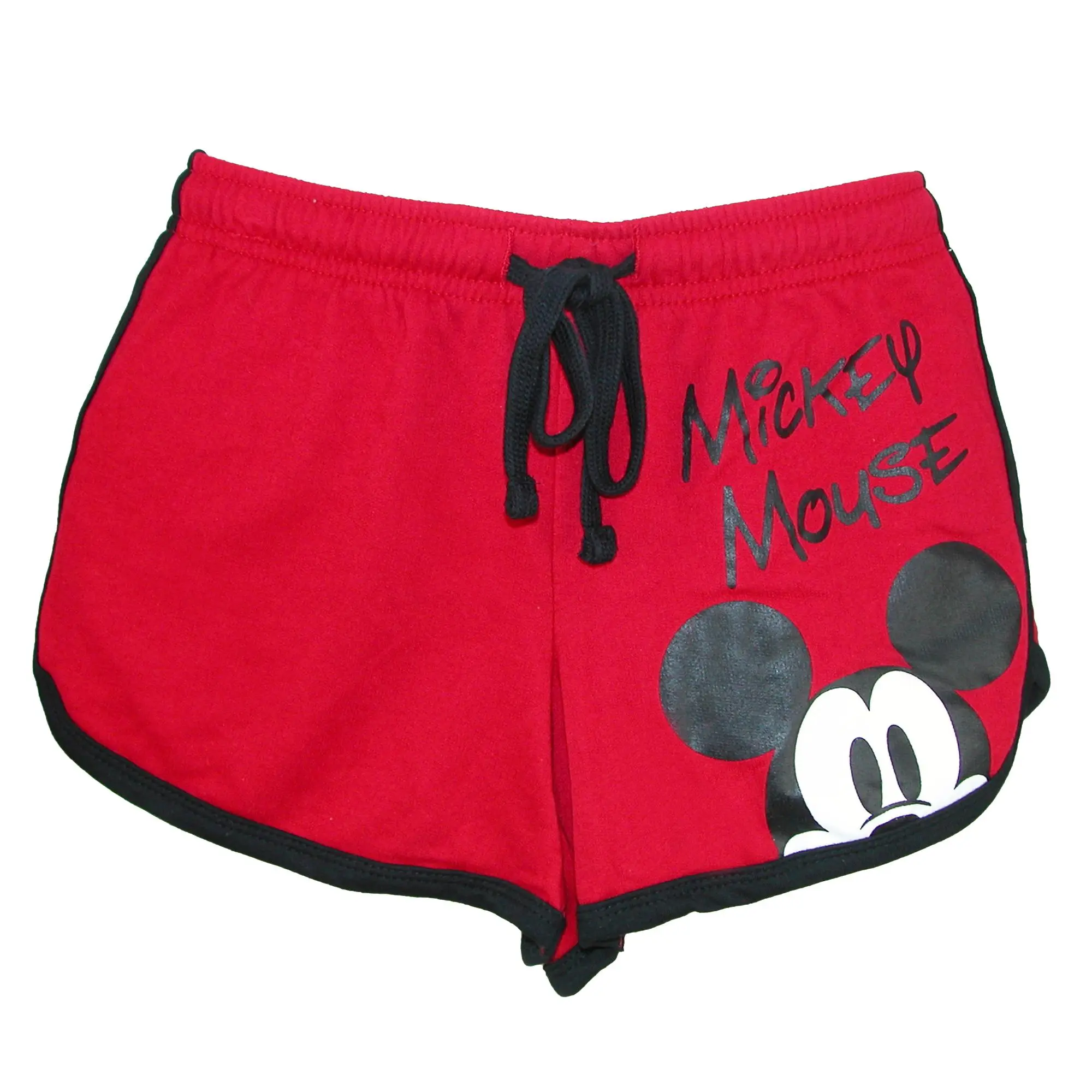 Disney Mickey Mouse Knit Shorts, Athletic Shorts, Fit, Bottom, Solid