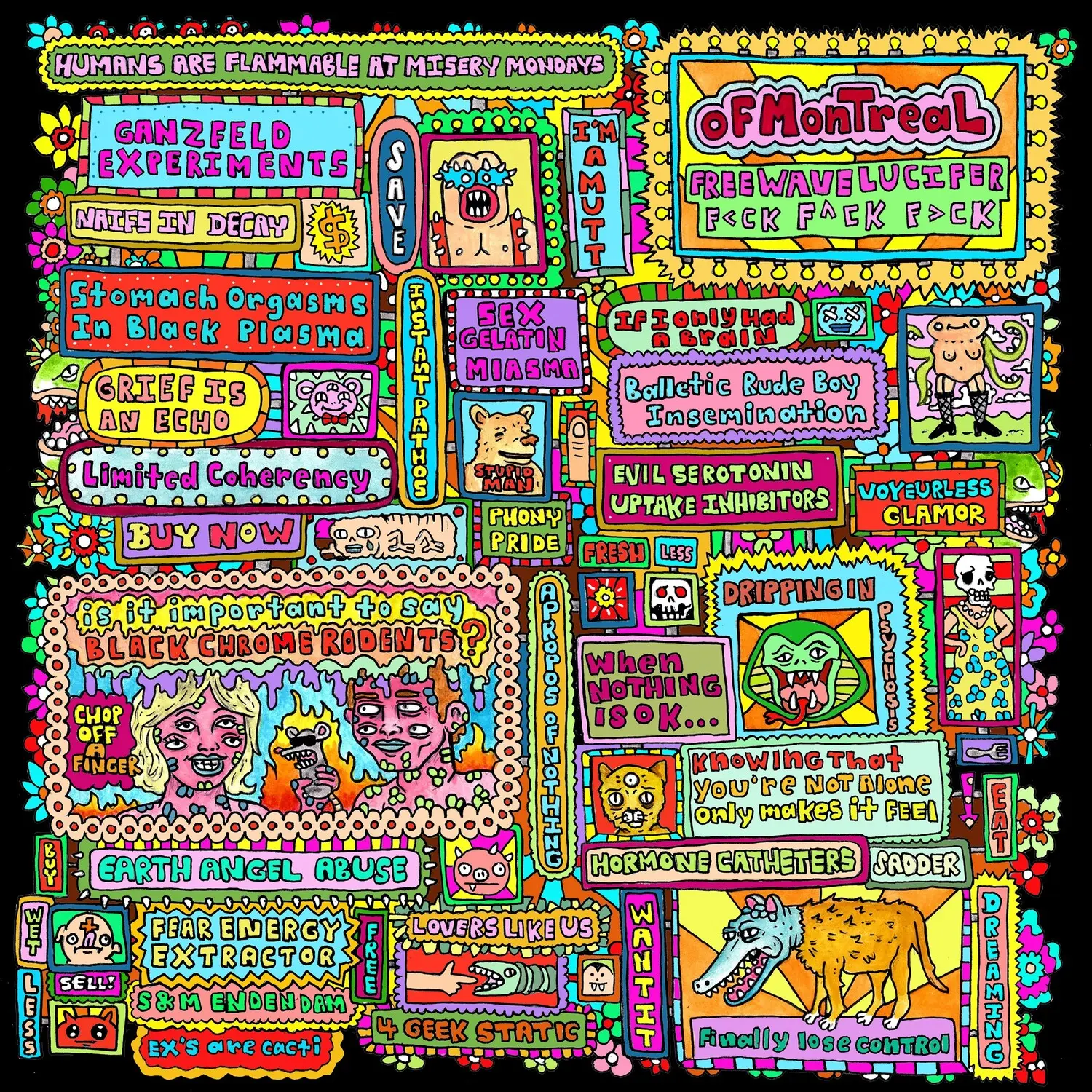 Of Montreal - Freewave Lucifer f-ck f-ck f-ck  [COMPACT DISC - CD] Digipack Packaging