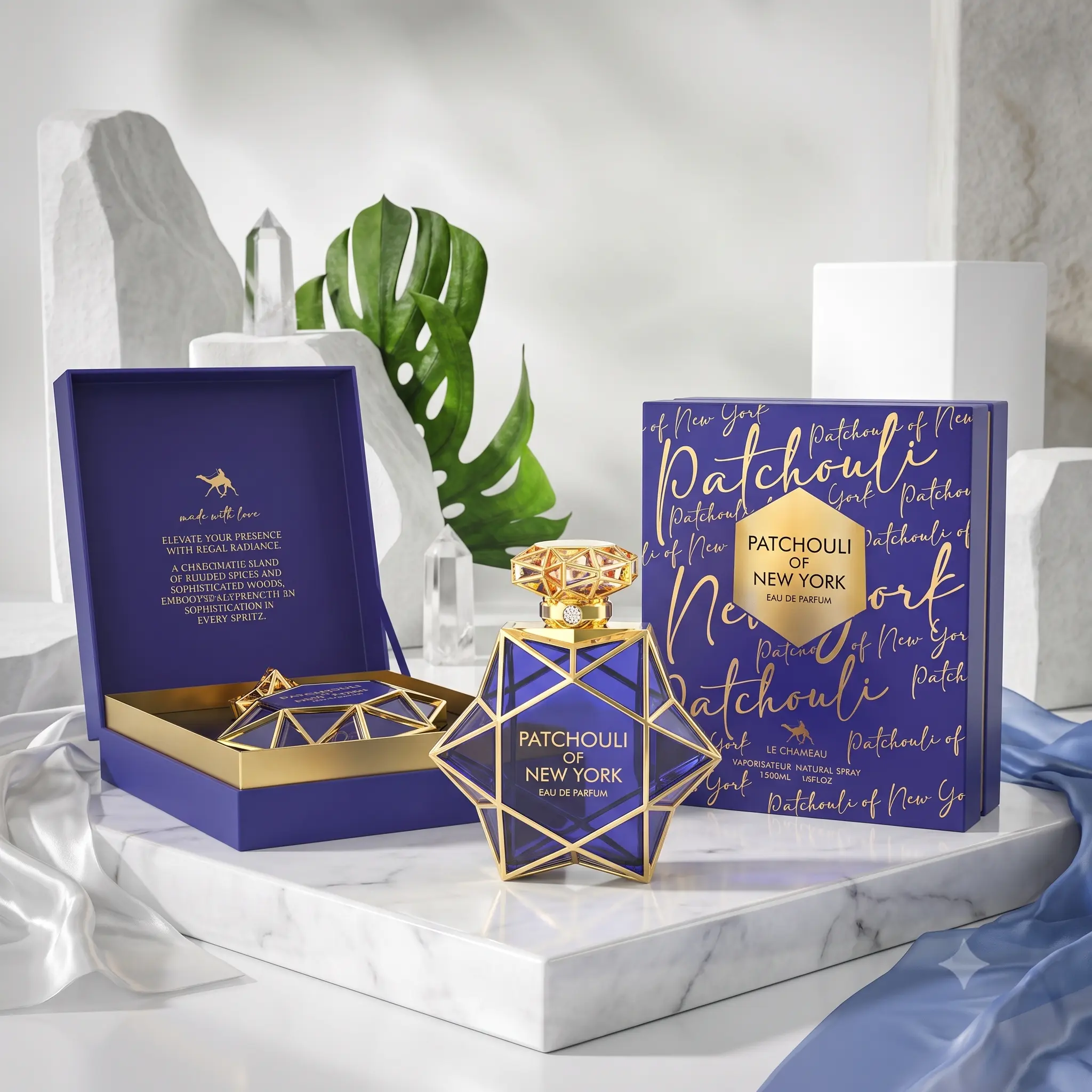 Le Chameau Patchouli of New York Eau de Parfum 100ml | Luxury Unisex Fragrance