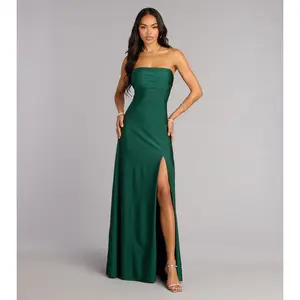 Ally Strapless A-Line Formal Dress