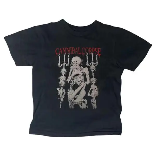 Vintage Cannibal Corpse Brutal Death Metal Tee - 90S Goregrind Rock Shirt