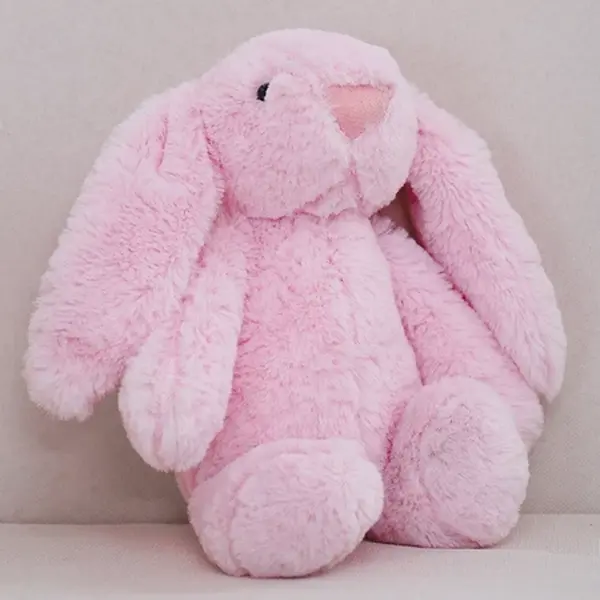 Jellycat Bashful Bunny, Preppy and Cute, Smiley and Snuggly, Ultra-Huggable Plush Toy, Great Gift for Kids, Babies, Game Room & Nursery Decor, Keychains