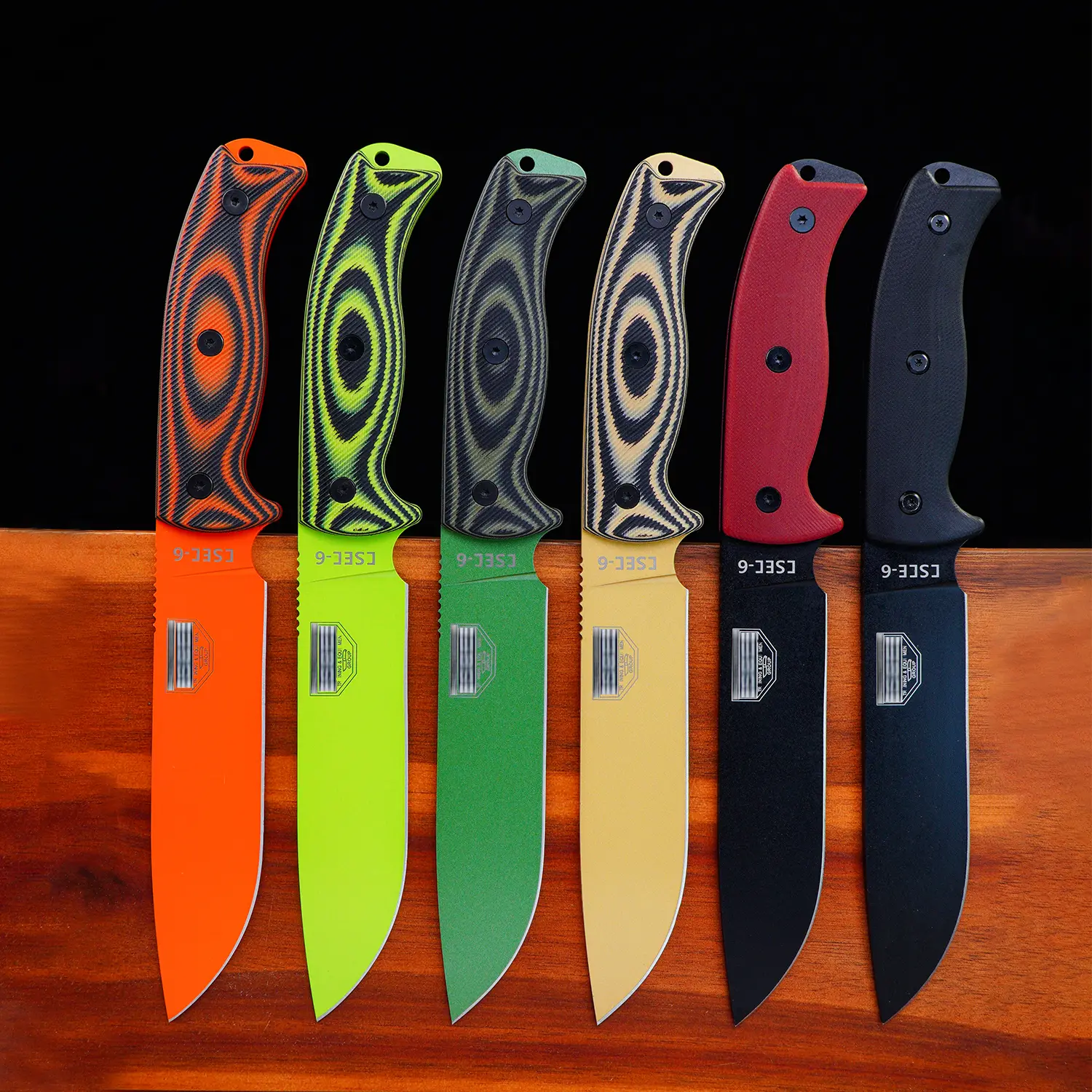 Multifunctional Stainless Steel Kitchen Knife - High Hardness Rust-Resistant Metal Coated Blade, Reinforced Fiberglass Grip, Kydex Sheath, Unique Look, Aesthetic and Practical, Ideal for Outdoor Family Use & Holiday Gifting
