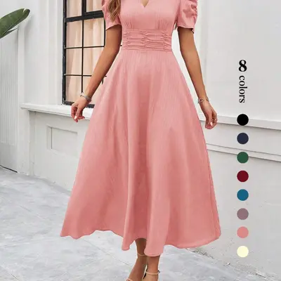 princess polly baby blue dress Short Sleeve Wedding Guest Dresses on Amazon