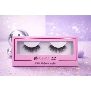 Little Glam Lashes Petite Performer Singles Clear Band ages 3-12