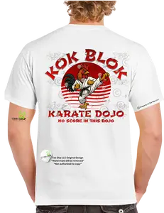 Kok Blok Karate Dojo - Men's funny graphic T-shirt