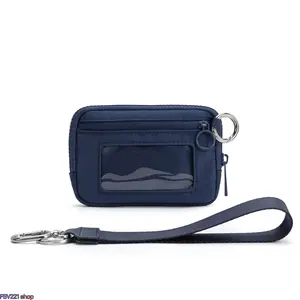 2nd Gen Solid Color RFID Blocking Wristlet Wallet for anti-theft protection. Designed with zipper, durable key ring and removable wrist strap. A handy ID and card holder, lightweight and reliable for traveling, outdoor adventures and everyday carry.