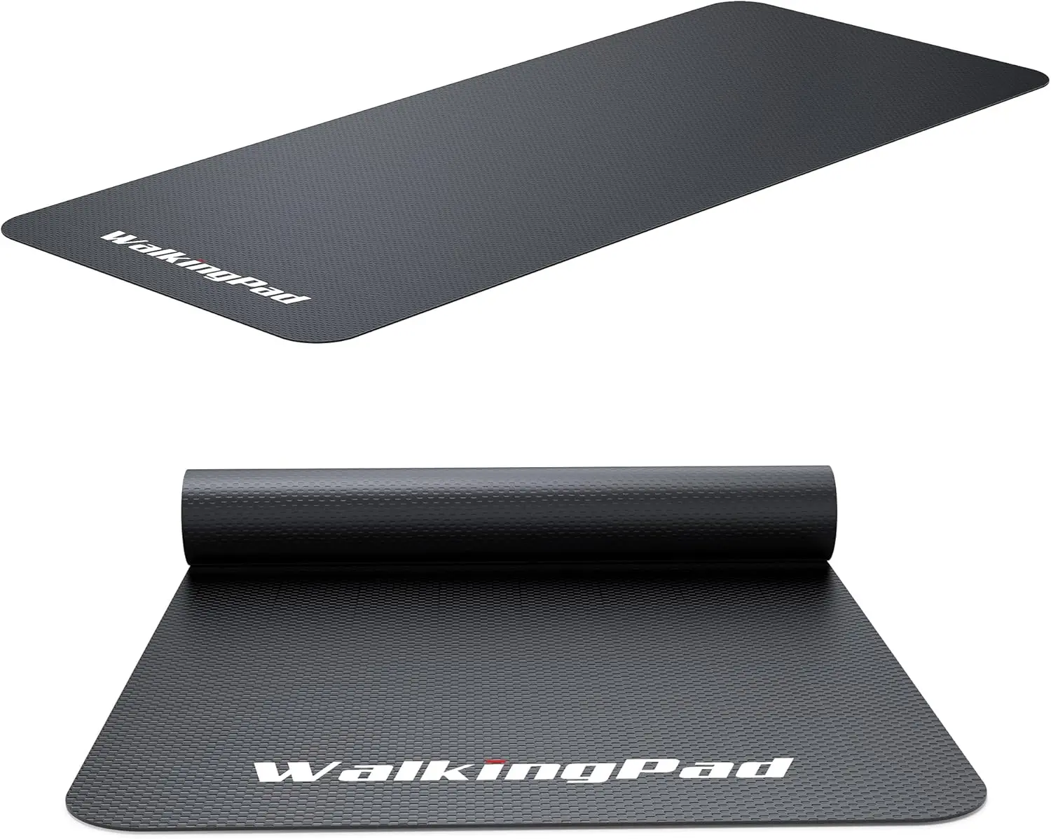 WalkingPad NBR Equipment Mat - Textured Non-Slip Floor Protector for Home Workouts, Shock-Absorbing, Silent, Elastic, Waterproof, Eco-Friendly, Antistatic Buffer, Wide Surface, Minimalist Gym Accessory, Avoids Shifting, Lowers Impact Harm, No Fading