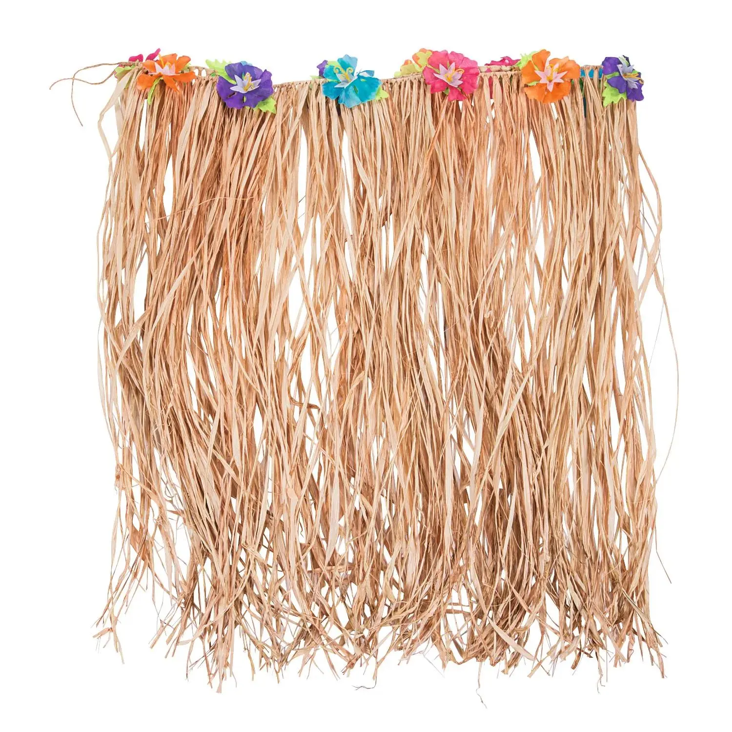 Raffia Hibiscus Plus-Size Hula Skirt