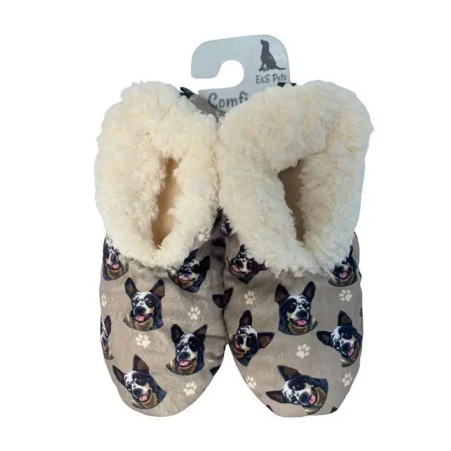 E&S Pets Comfies Pet Lover Slippers-Australian Cattle Dog