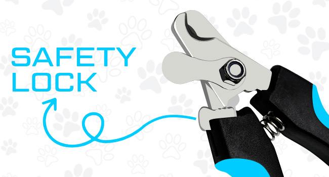 Candure Dog Nail Clippers and Trimmer with Safety Guard to Avoid Over-Cutting Toe Nails Professional Grooming Pet Nail Clipper with Nail File for Small Medium-Large Breeds