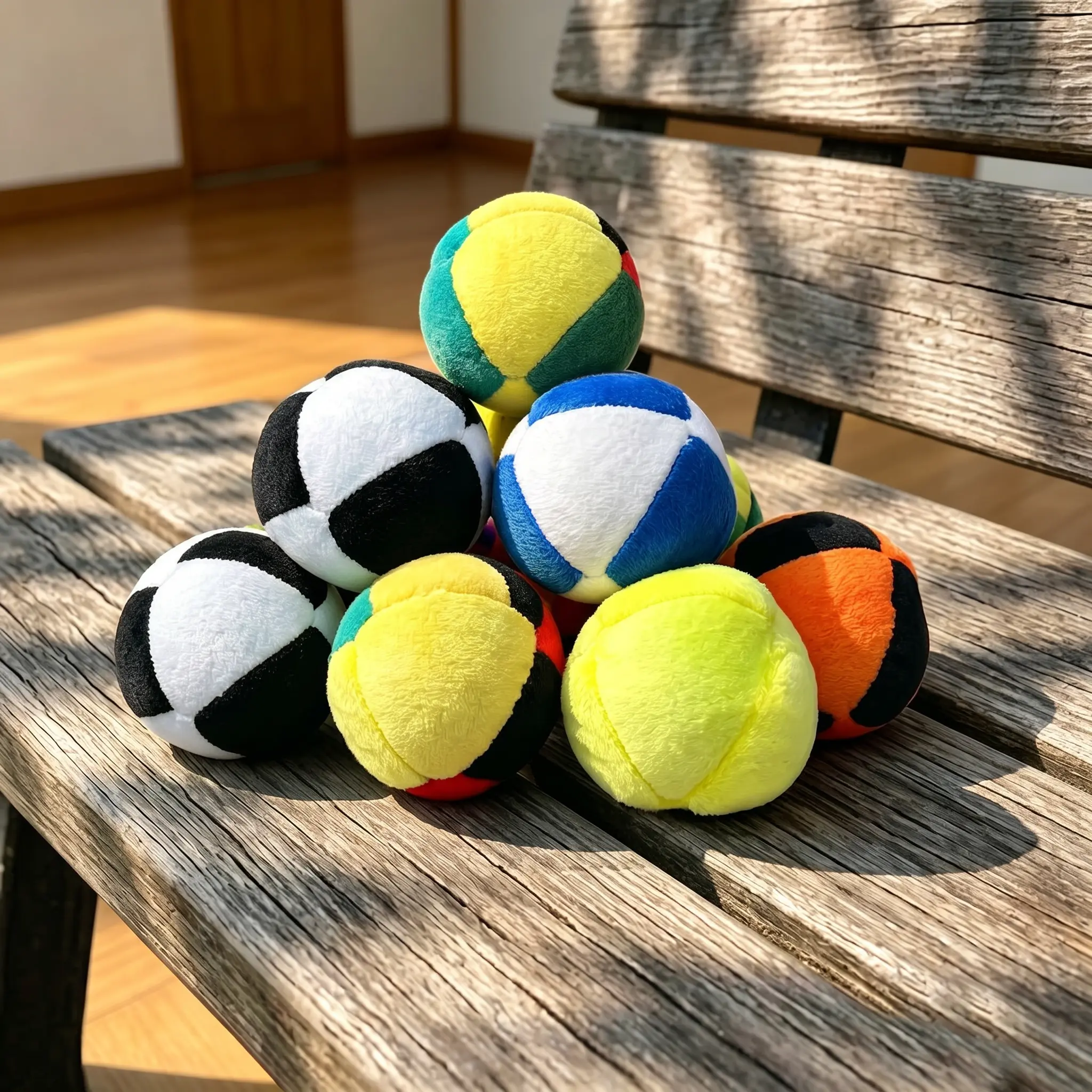 New Handmade Hacky Sack, Outdoor Coordination Soccer Juggling Footbag for Kids & Beginners