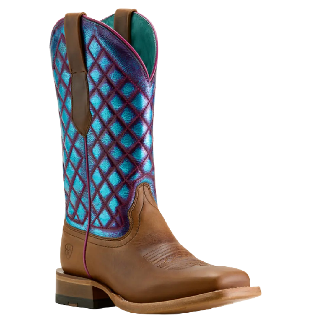 Ariat Ladies Frontier Wittman Shades Of Grain Western Boot 10063897
