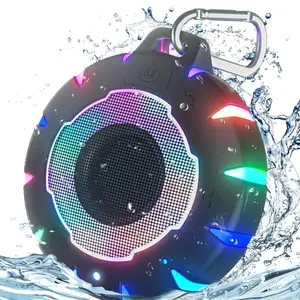 Waterproof Shower Bluetooth Speaker, Durable & Portable with Clear Sound, Ideal for Shower, Pool, Beach & Kayaking – Great Gift for All Ages