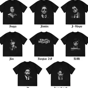 Bangtan 2.0 T- Shirt, K- Pop Music Graphic Tee, K- Pop 2026 Bangtan Tour Shirt CKD