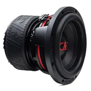 DD Audio 8 Inch Dual 4 Ohm 3000W Peak Power Tuned Subwoofer 608F-D4