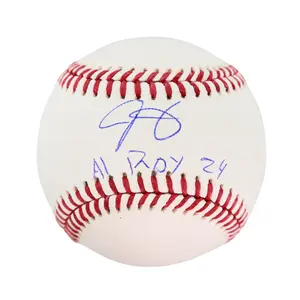 Luis Gil New York Yankees Autographed Signed Inscribed AL ROY 24 OMLB Ball (CX Auth)