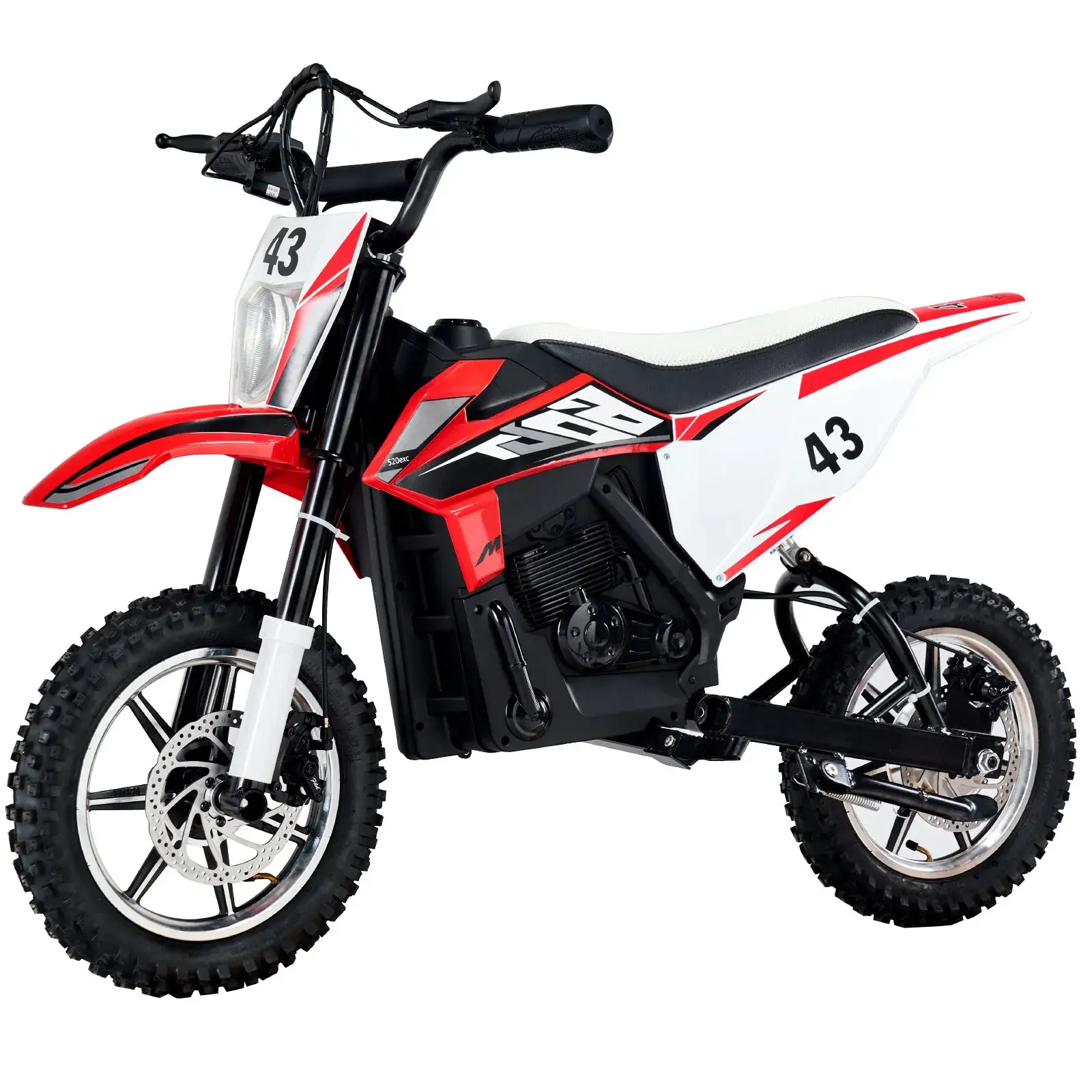 VEVOR Kids Ride On Motorcycle, 36V Battery Powered Electric Motorcycle with Speed Up to 15.5mph, Treaded Tires, Battery Gauge, Dual Brakes, Ride on Toys for Children Boys Girls Aged 14+