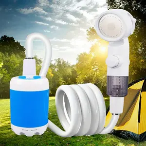 Portable Shower Camping Shower Outdoor Shower Handheld Electric Shower Travel Accessories Hiking Essentials