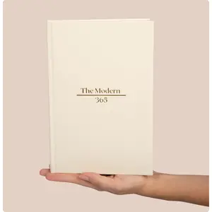 The Modern 365 Monthly Planner & Self-Guided Journal. Designed for the modern woman in mind who craves both organization and personal growth.
