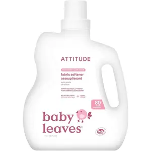 Baby Softener, Plant and Mineral-Based Ingredients, HE Compatible, Vegan and Cruelty-free Laundry and, Unscented, 80 Loads, 67.6 Fl Oz