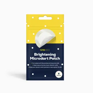 Hanhoo Dark Spot Brightening Microneedle Patch with Niacinamide & Hyaluronic Acid for Fading Dark Spots & Pimple Aftercare, Korean Skincare, Acne