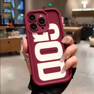 GOD  Phone Case TPU for iPhone 17 AIR 17 PRO 16 PRO 15  PRO MAX  14 PLUS 13 PRO 12 11 PRO XS MAX X XR Samsung Galaxy S25 Ultra S24 S23 S22 Plus