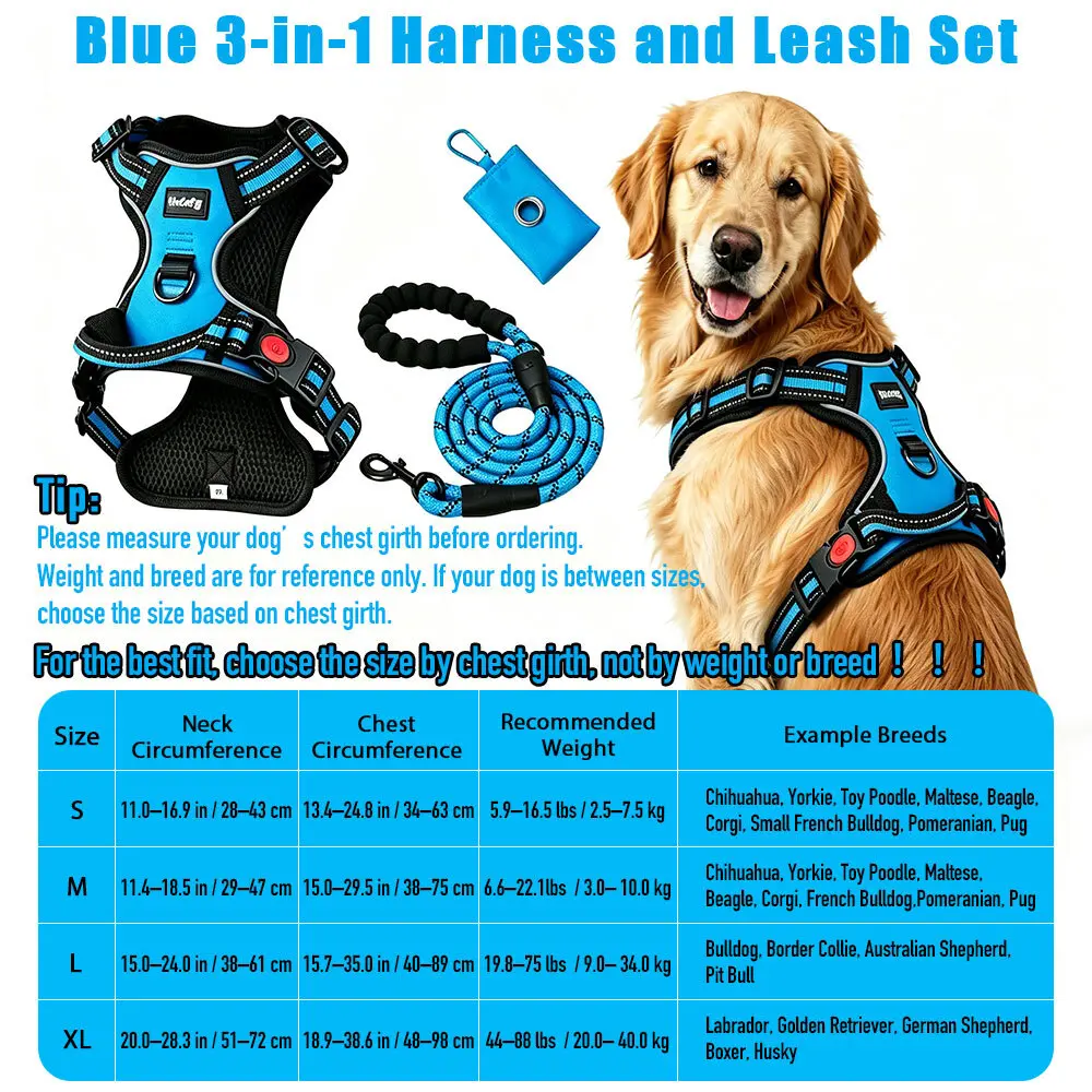 New three-piece set in blue6