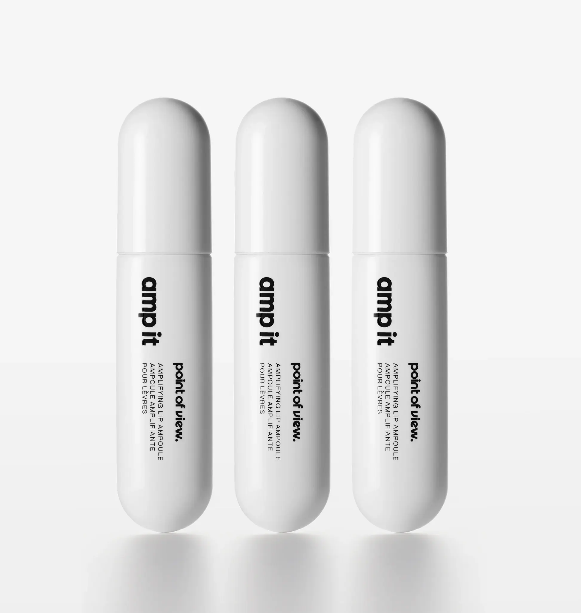 Amp It x 3 Bundle by Point of View: 3 Lip Ampoules - Restorative Hydrating Formula for Glowing Lips Amp It x 3 Bundle by Point of View: 3 Lip Ampoules - Restorative Hydrating Formula for Glowing Lips