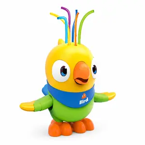 Water Spraying Parrot Toy, Floating Bird Bath Toy for Kids, Pool, Beach, Bathtub and Outdoor Water Play