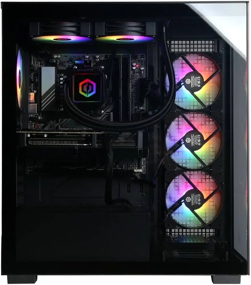 Gaming PC, AMD Ryzen 9 9900X, GeForce RTX 5070 12GB