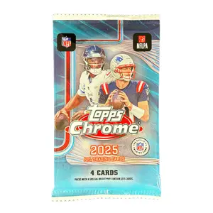 2025 Topps Chrome Football Value Box Pack